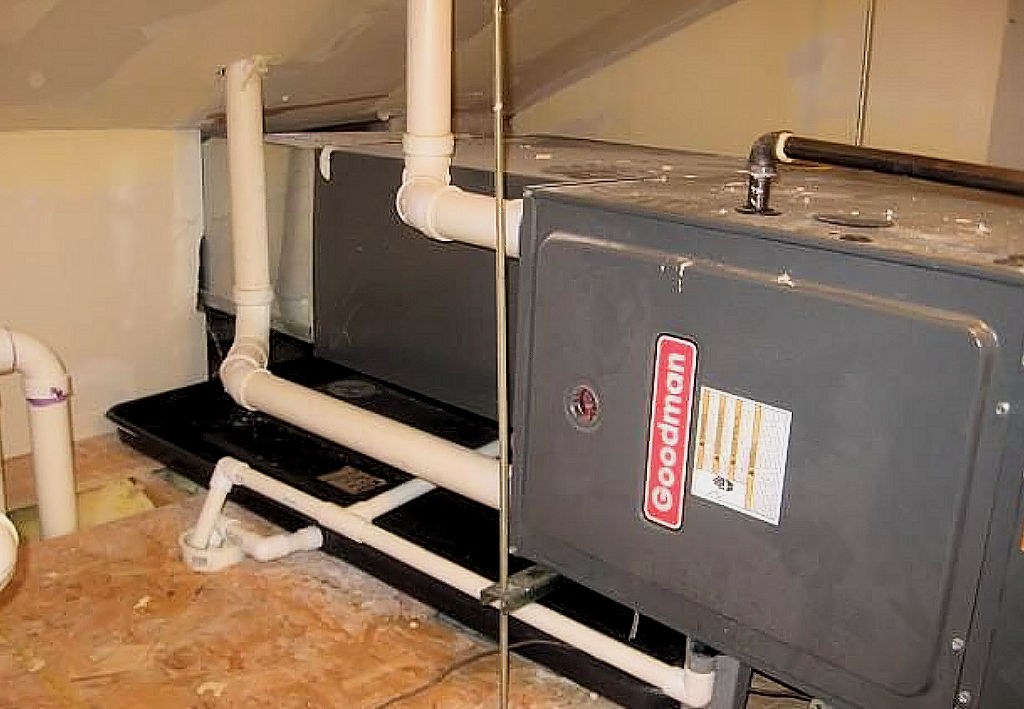 An AC unit in a Fort Lauderdale home.