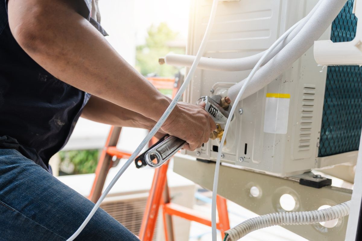 AC unit replacement financed by PACE.
