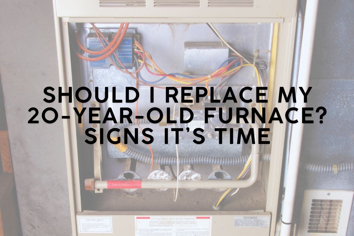 An image of a 20-year-old furnace.