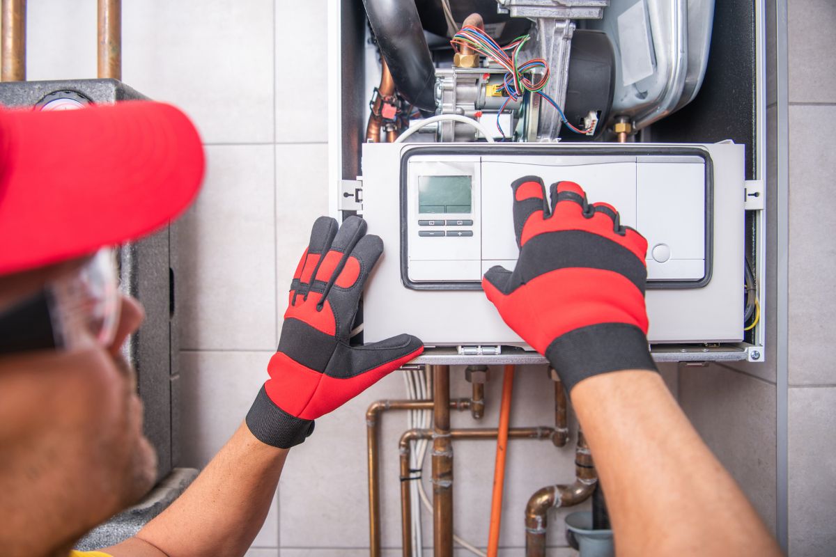 HVAC maintenance checks furnace pilot lights.